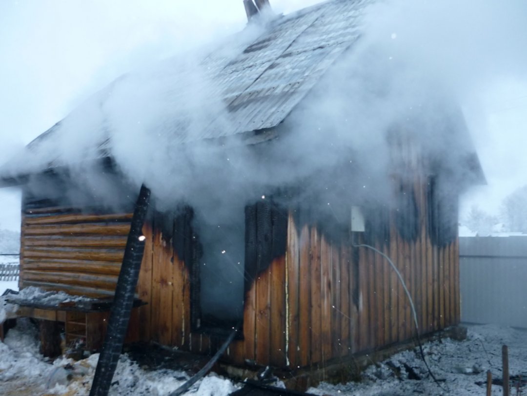 Пожар в хозяйственной постройке в городском округе Наро-Фоминск