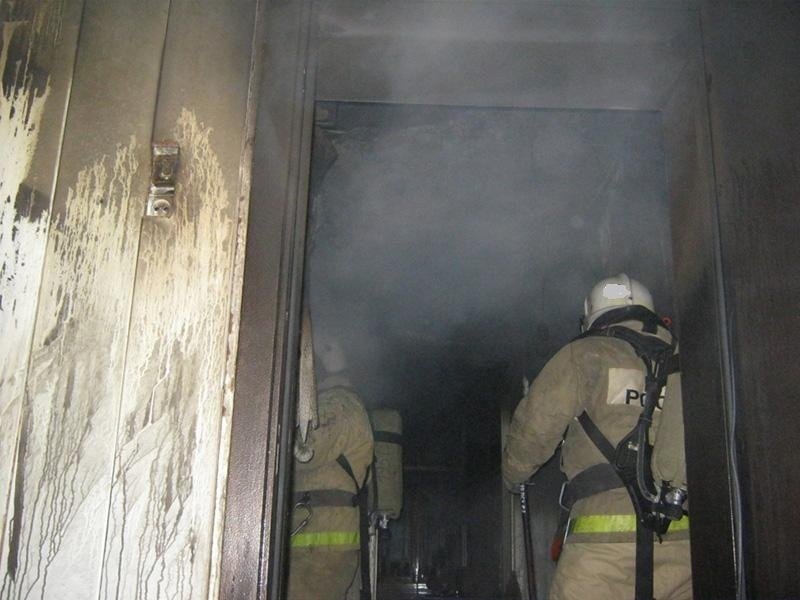 Пожар в квартире в городском округе Наро-Фоминский